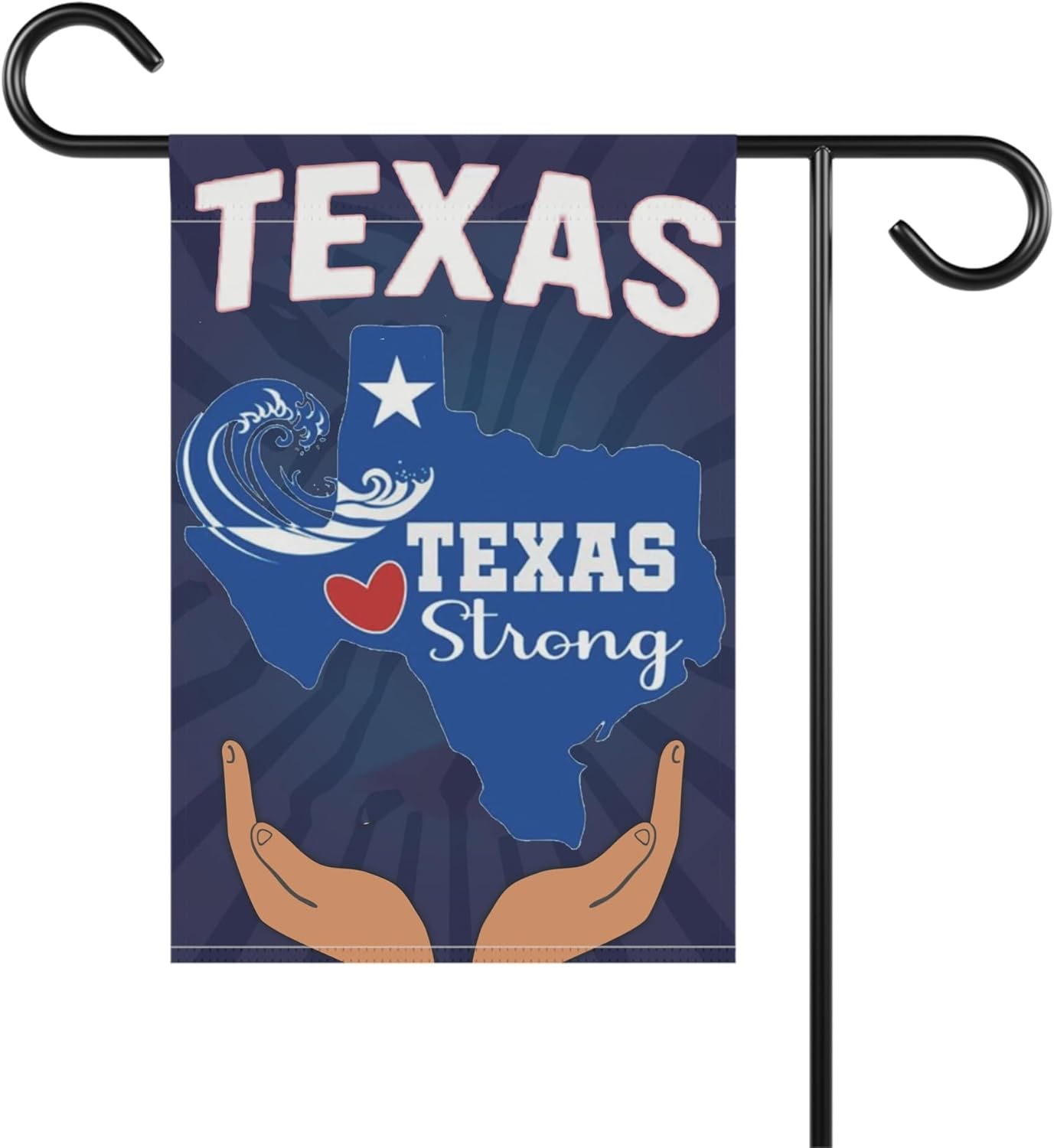 Outdoor Camping In Texas - ธงสวน Texas Strong, ธง Texas สำหรับตกแต่งสนามกลางแจ้ง,