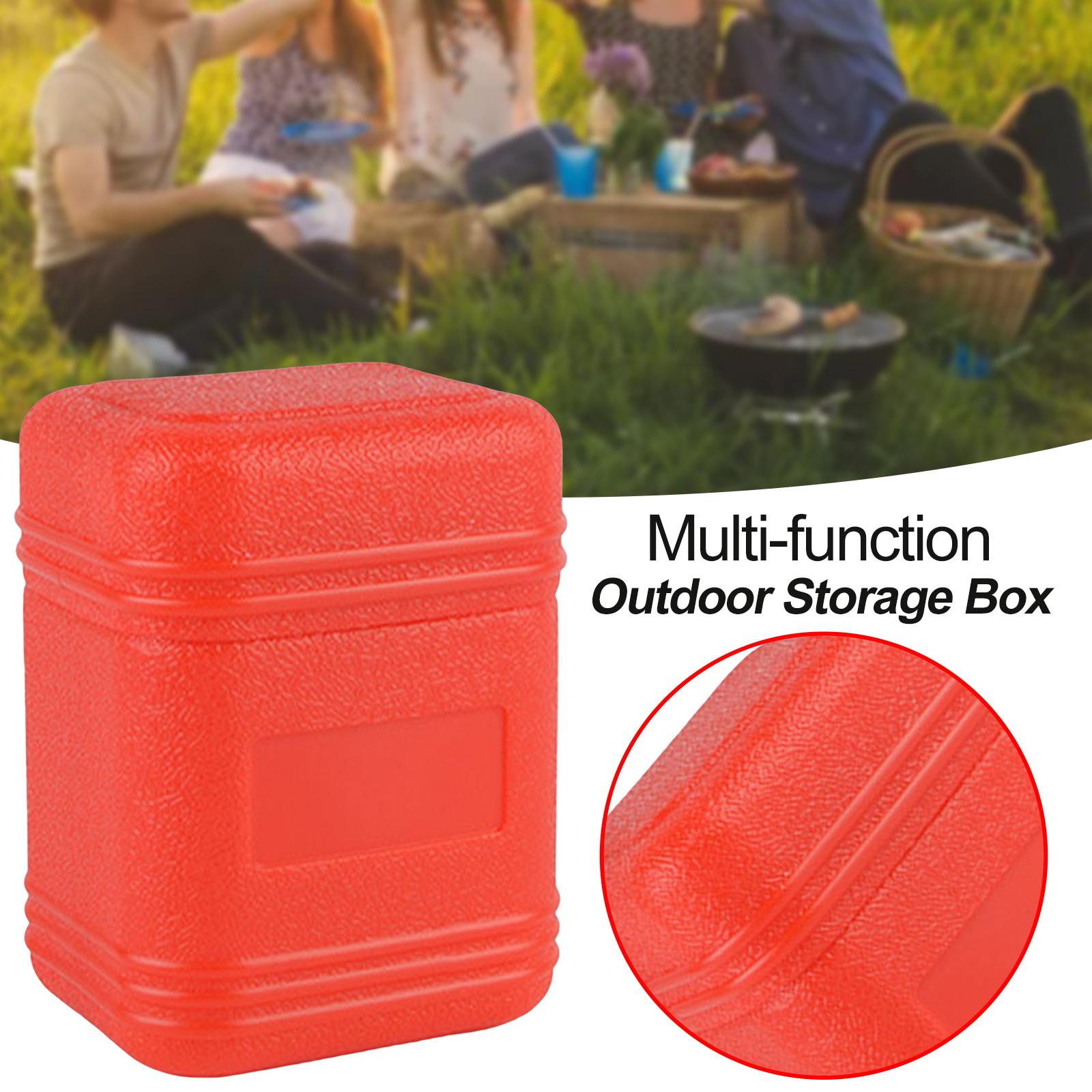 Outdoor Camping Burner - กระเป๋าเก็บเตาแก๊สสำหรับใช้งานกลางแจ้ง ทนแรงกด ทำจากพลาสติก สำหรับเตาแคมป์ปิ้ง อุปกรณ์ปิกนิก และการเดินป่า