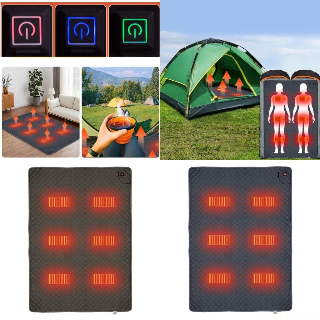 Outdoor Camping Heated Blanket - 31BE แคมป์ปิ้ง ถุงนอนแบบอุ่น Pad USB ผ้าห่มอุ่นถุงนอนแบบอุ่น