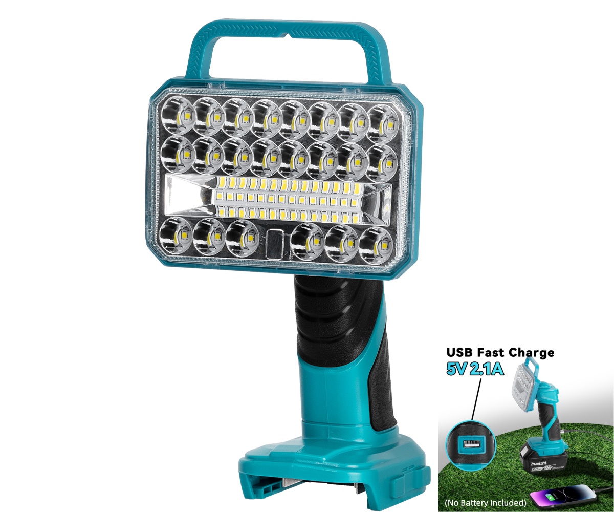 Outdoor Camping Jobs - ไฟฉาย LED ไร้สาย 18W 2000LM สําหรับ