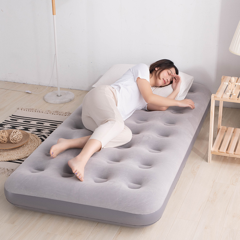 Inflatable Mattress - ที่นอนลมเป่าลม, อุปกรณ์ประกอบฉากถ่ายรูปน่ารัก พกพาสะดวก ใช้ได้ทั้งในบ้านและนอกบ้าน เตียงลมสำหรับเดินทาง ตั้งแคมป์