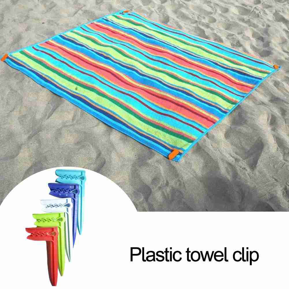 Outdoor Camping Rugs - คลิปติดเบาะสำหรับตั้งแคมป์คลิปหนีบผ้าขนหนูชายหาด10ชิ้นตัวหนีบเสื้อผ้ากลางแจ้งสำหรับยึดแผ่นคลิปหนีบผ้าขนหนูรูปตัวเอสสำหรับคลิปหนีบผ้าขนหนูผ้าขนหนูอาบน้ำ
