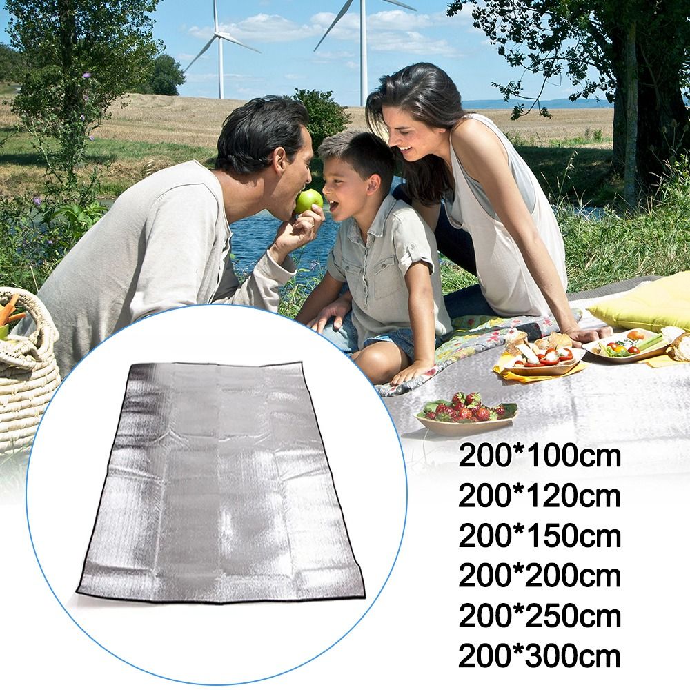 Outdoor Camping Heated Blanket - ผ้าห่มฟอยล์โฟมเบาะสำหรับตั้งแคมป์แผ่นโฟมฉนวนอลูมิเนียมแผ่นรองนอนแผ่นโฟมรองนอนเต็นท์กลางแจ้งความร้อนรอยเท้าสะท้อนความร้อน