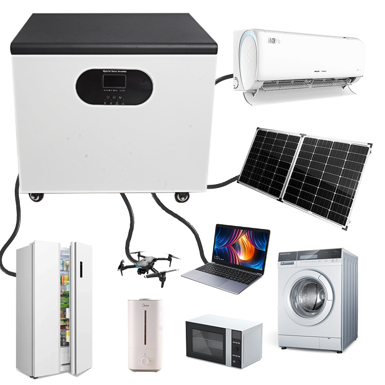 Portable Power Station - เครื่องกำเนิดไฟฟ้าพลังงานแสงอาทิตย์สำหรับรถบ้านและแคมป์ปิ้ง พร้อมระบบชาร์จไฟ AC ระบบกักเก็บพลังงาน กำลังไฟ 2500