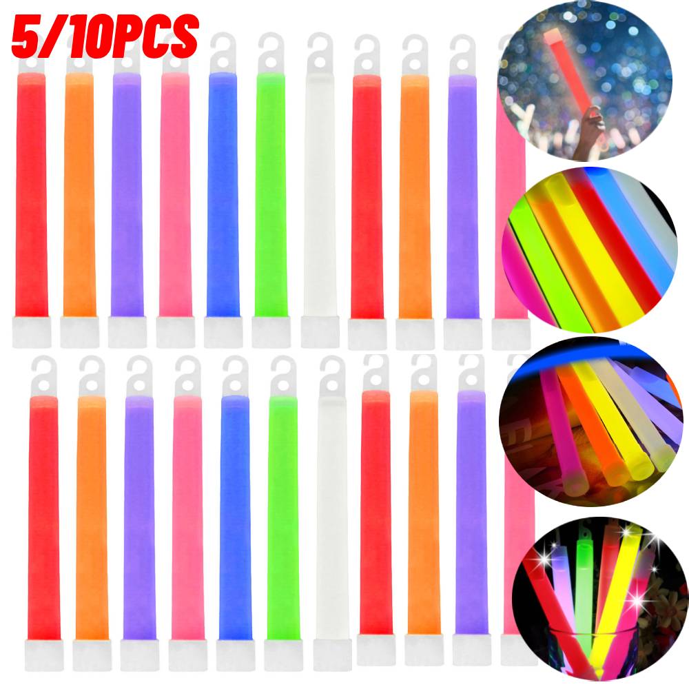 5/10ชิ้นไม้เท้าเรืองแสงทหารเดิ - Glow Sticks Survival บทวิจารณ์และราคา
