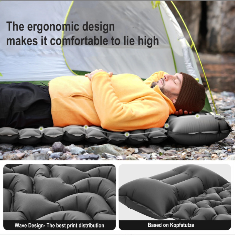 แผ่นรองนอนเป่าลมอัตโนมัติสำหรั - Outdoor Camping Rugs บทวิจารณ์และราคา
