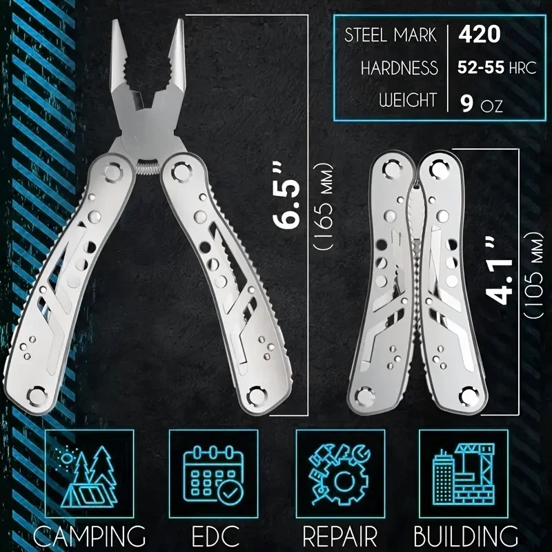 เครื่องมืออเนกประสงค์ 24in1 พร - Camping Knife Multi-Tool บทวิจารณ์และราคา