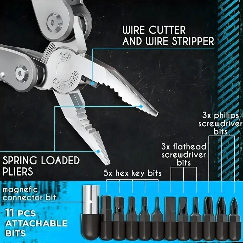 เครื่องมืออเนกประสงค์ 24in1 พร - Camping Knife Multi-Tool บทวิจารณ์และราคา