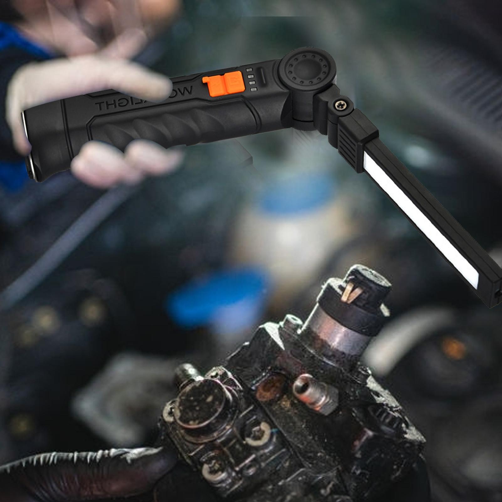 ไฟฉาย LED แบบชาร์จไฟได้ พร้อมแ - Outdoor Camping Jobs บทวิจารณ์และราคา