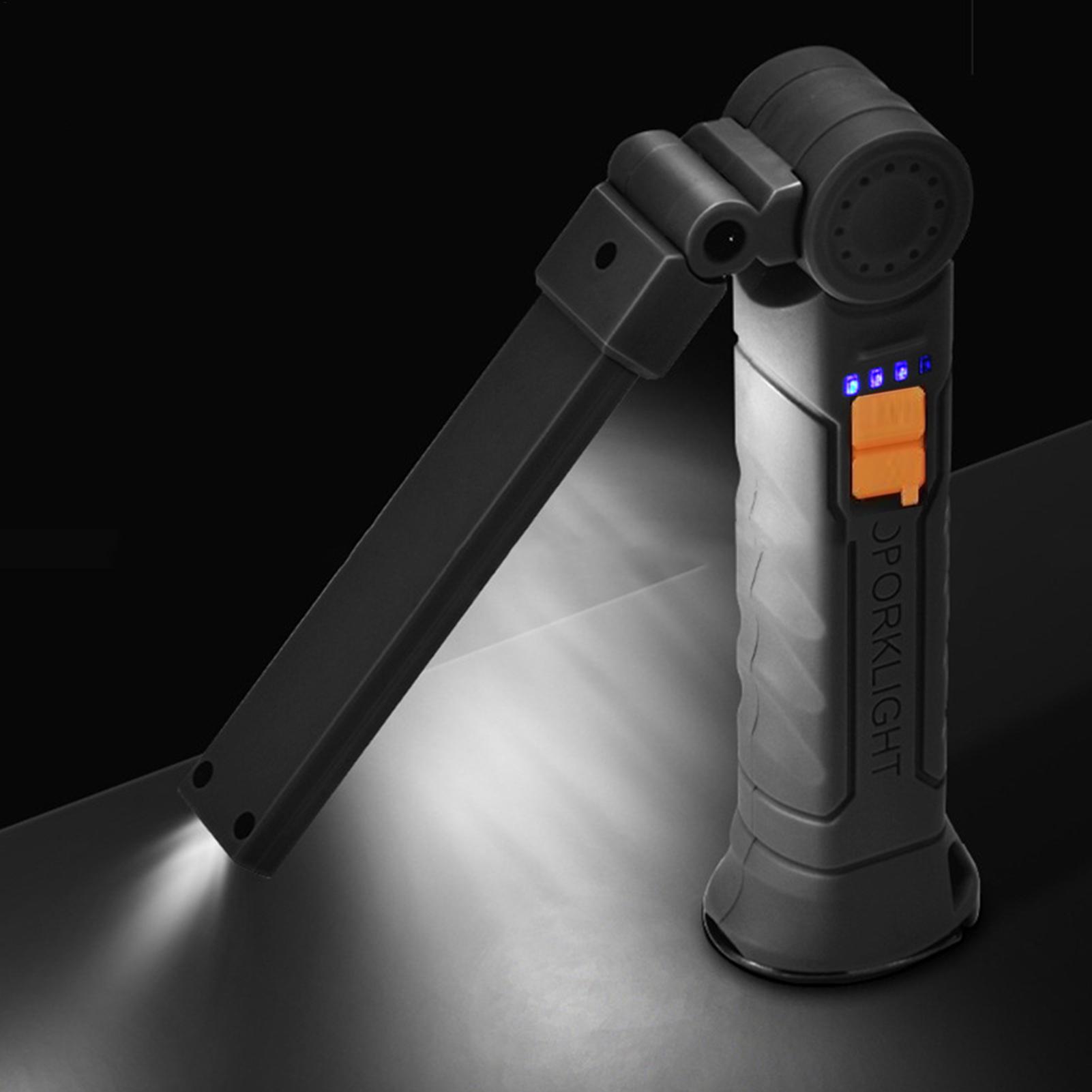 ไฟฉาย LED แบบชาร์จไฟได้ พร้อมแ - Outdoor Camping Jobs บทวิจารณ์และราคา