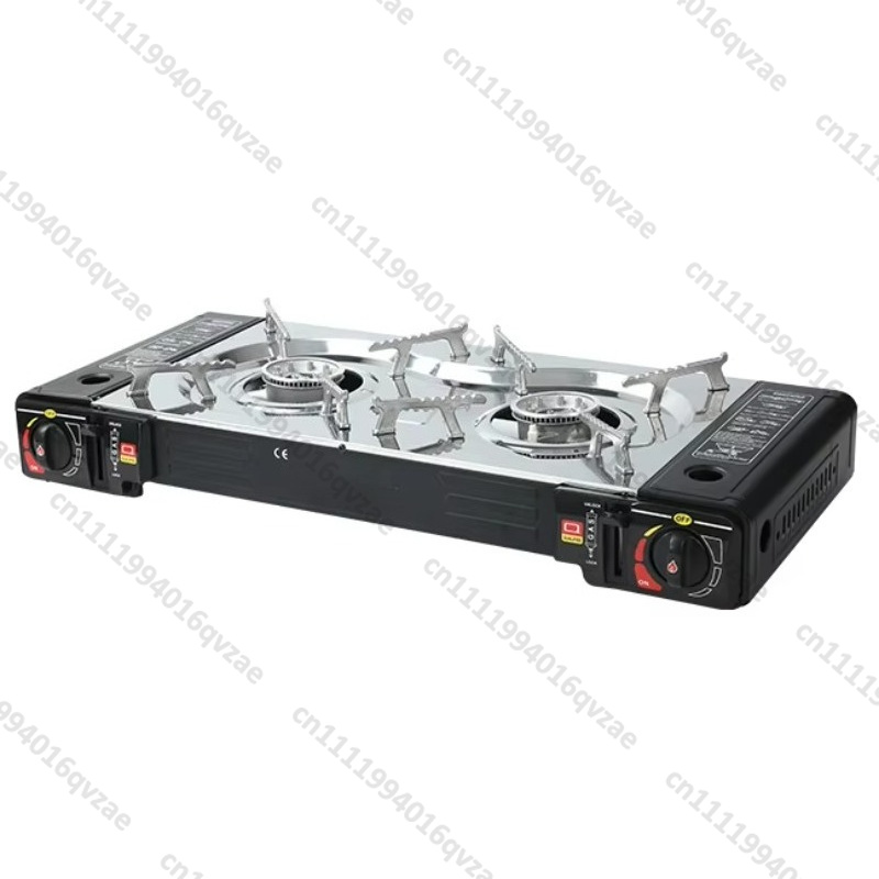 เตาแก๊สพกพาแบบสองหัวเตา สไตล์ม - Outdoor Camping Burner บทวิจารณ์และราคา