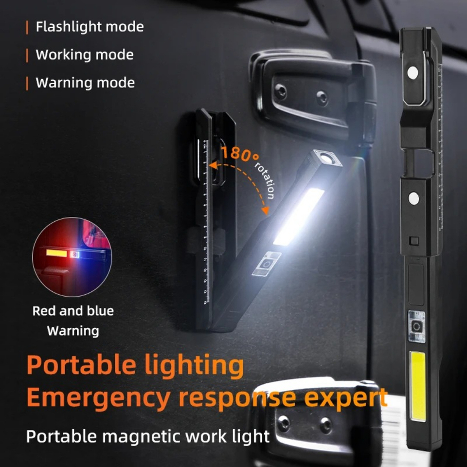 ไฟฉาย LED แบบชาร์จไฟได้พร้อมแม - Outdoor Camping Jobs บทวิจารณ์และราคา