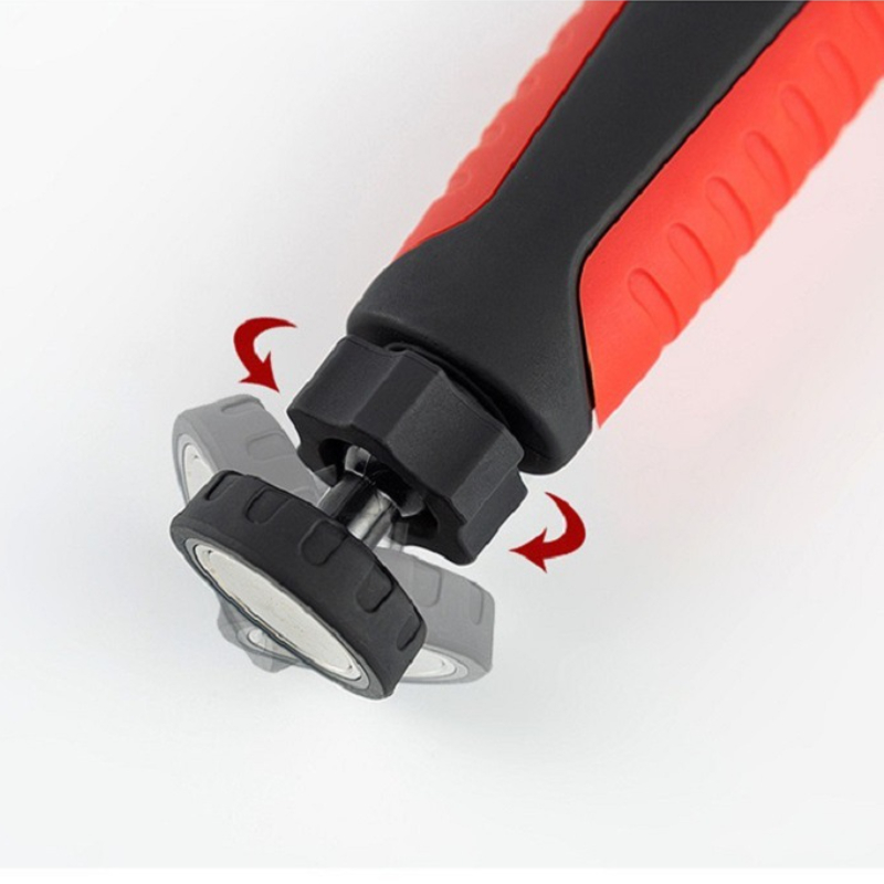 พับ COB ไฟฉาย USB ชาร์จทํางาน  - Outdoor Camping Jobs บทวิจารณ์และราคา