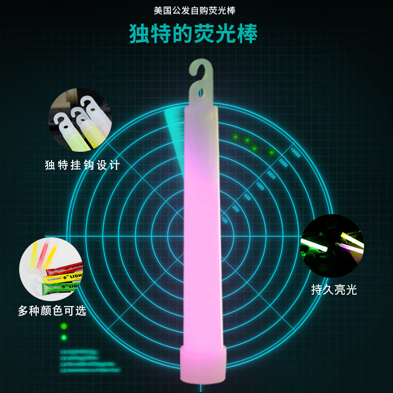 5 ชิ้น/10 ชิ้น 6 นิ้วแท่งเรือง - Glow Sticks Survival บทวิจารณ์และราคา