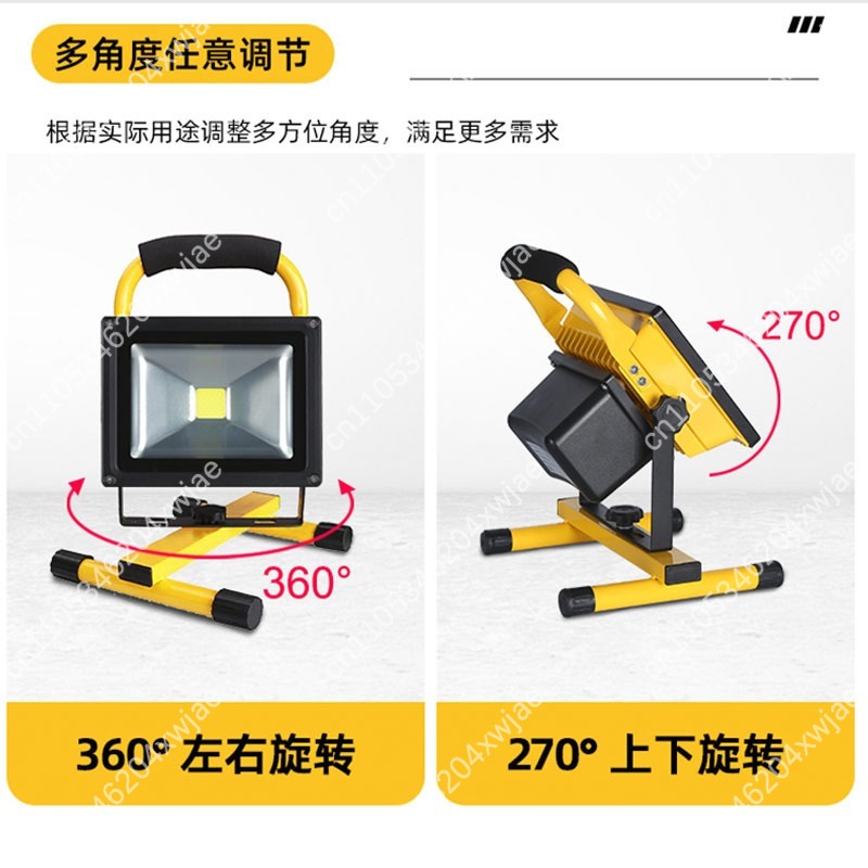 ไฟสปอร์ตไลท์ LED แบบพกพากันน้ำ - Outdoor Camping Jobs บทวิจารณ์และราคา