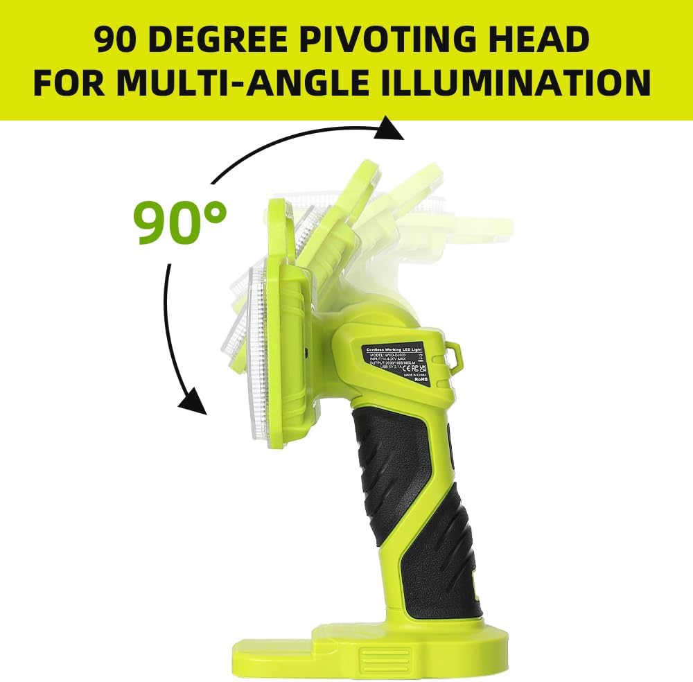 ไฟฉาย LED ไร้สาย 18W 2000LM สํ - Outdoor Camping Jobs บทวิจารณ์และราคา