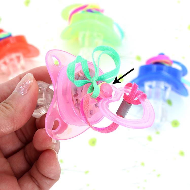 500 ชิ้น LED กระพริบ Pacifier  - Glow Sticks Survival บทวิจารณ์และราคา