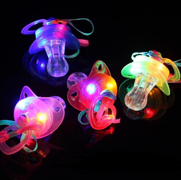 500 ชิ้น LED กระพริบ Pacifier  - Glow Sticks Survival บทวิจารณ์และราคา