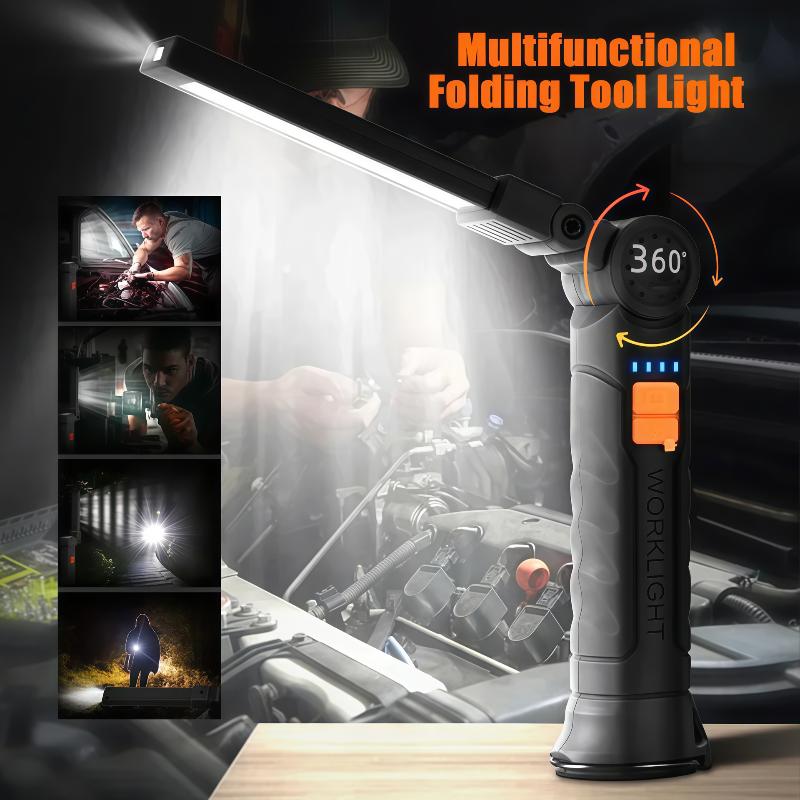 ไฟฉาย LED แบบชาร์จไฟได้ พร้อมแ - Outdoor Camping Jobs บทวิจารณ์และราคา