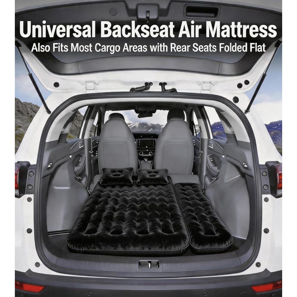 ที่นอนลมในรถยนต์สำหรับเบาะหลัง - Inflatable Mattress บทวิจารณ์และราคา