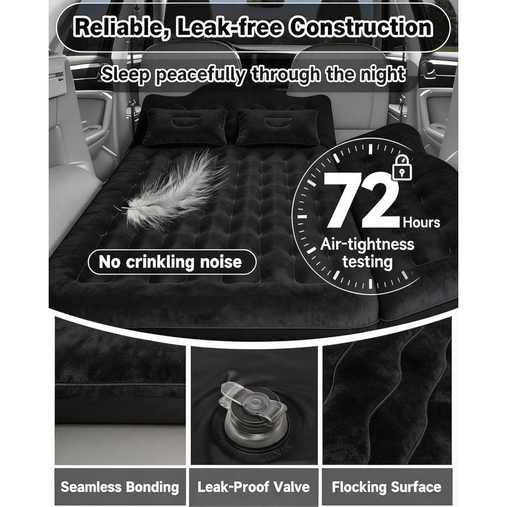ที่นอนลมในรถยนต์สำหรับเบาะหลัง - Inflatable Mattress บทวิจารณ์และราคา