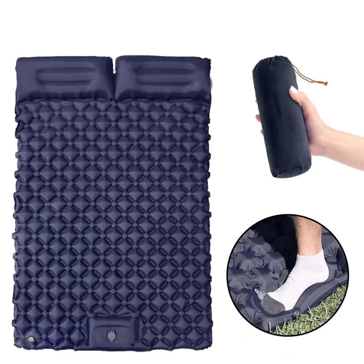 ที่นอนลมแบบเป่าลมเดี่ยวและคู่, - Outdoor Camping Rugs บทวิจารณ์และราคา