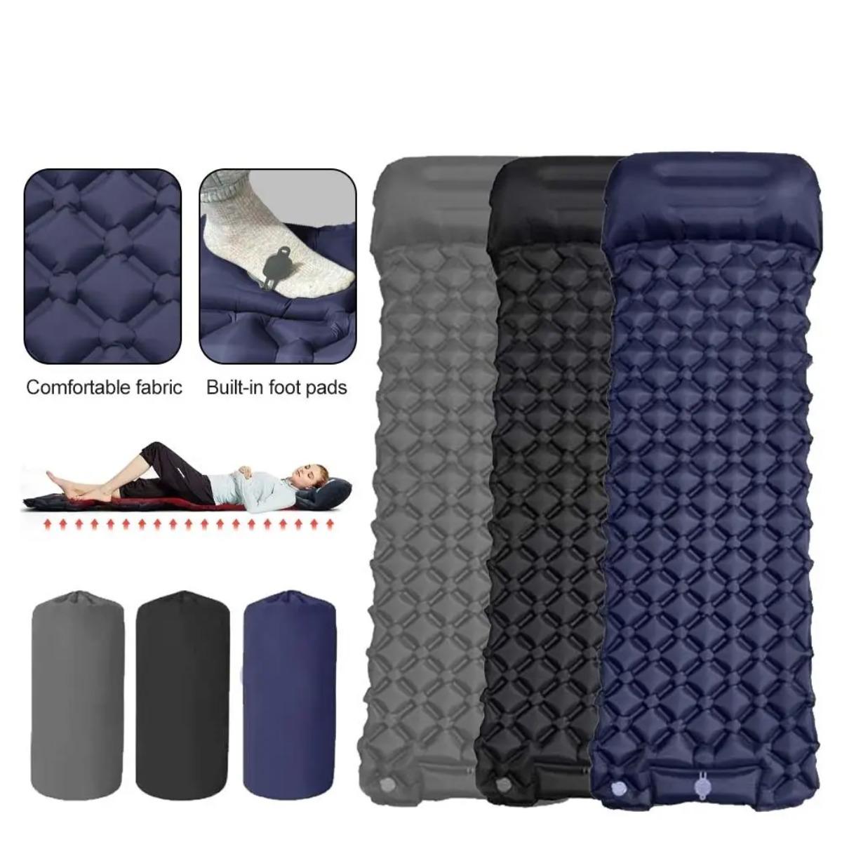 ที่นอนลมแบบเป่าลมเดี่ยวและคู่, - Outdoor Camping Rugs บทวิจารณ์และราคา