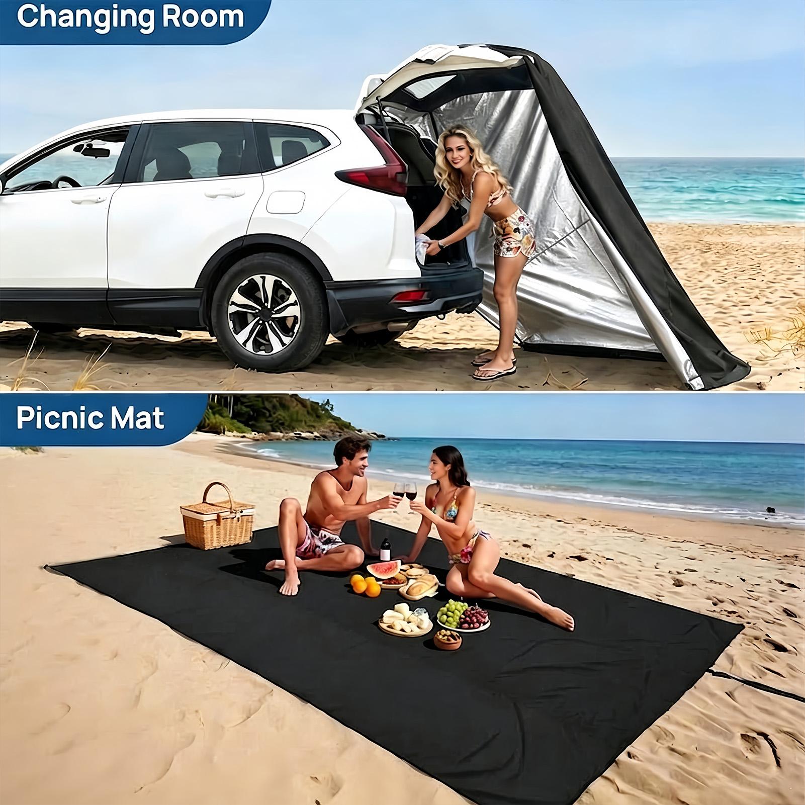 เต็นท์ท้ายรถ SUV เต็นท์กันแดดท - Outdoor Camping Gazebo บทวิจารณ์และราคา