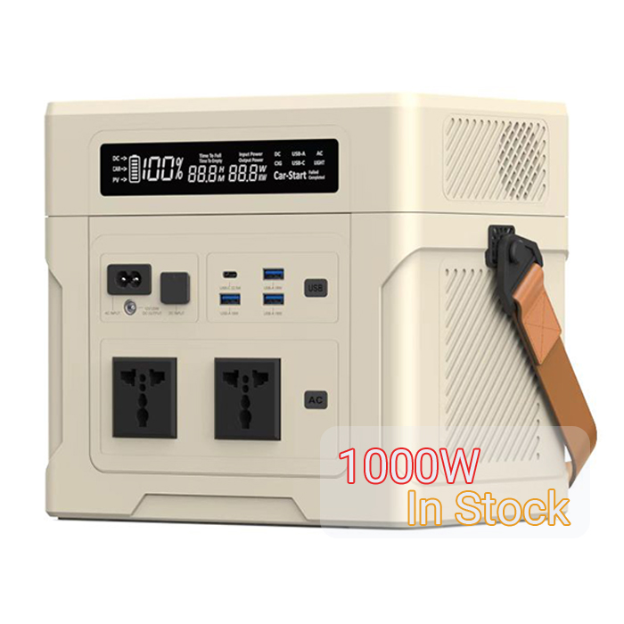 สถานีไฟฟ้าพกพาแบบชาร์จได้ 1000 - Portable Power Station บทวิจารณ์และราคา