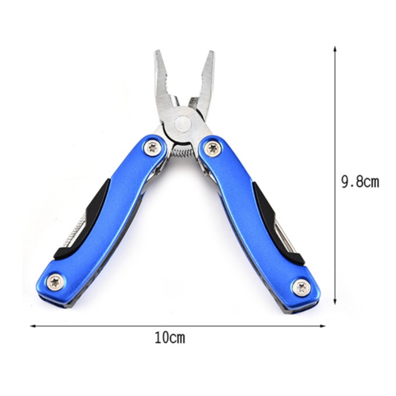 สแตนเลสคีมพับพกพาอเนกประสงค์ P - Camping Knife Multi-Tool บทวิจารณ์และราคา