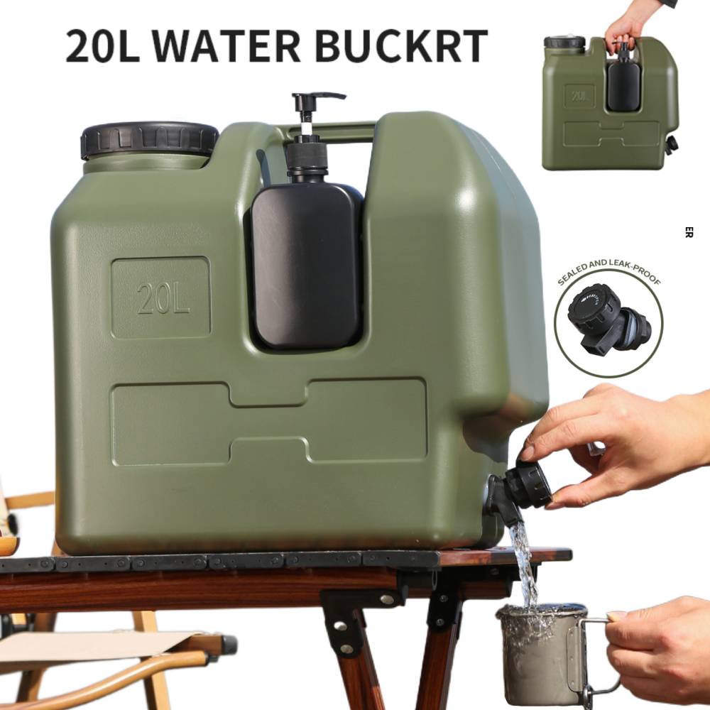 เหยือกน้ำพกพาขนาด 15/20 ลิตร พ - Outdoor Camping Water Tank บทวิจารณ์และราคา