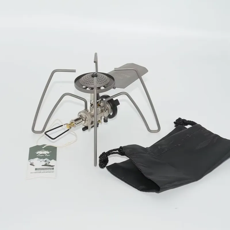 เตาแคมป์ปิ้งไทเทเนียมแบบพับได้ - Outdoor Camping Burner บทวิจารณ์และราคา