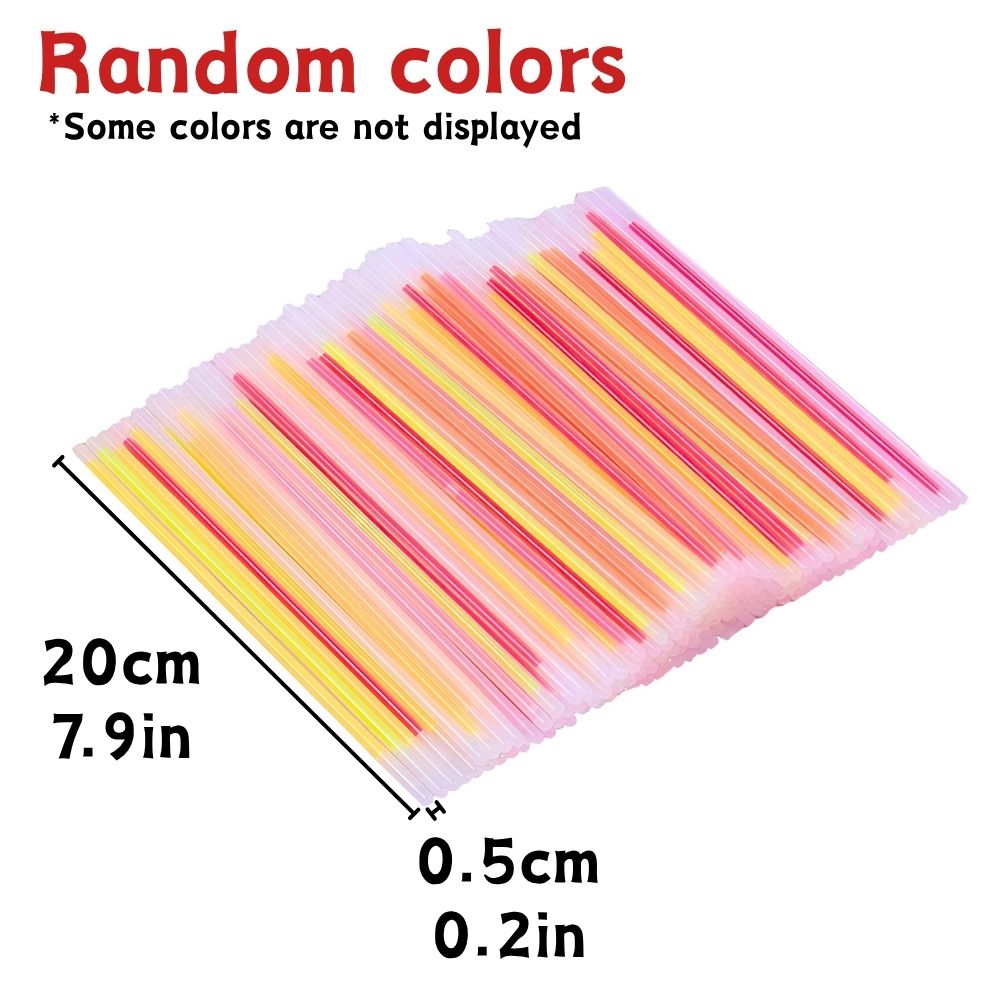 ชุดแท่งไฟเรืองแสงหลากสีแบบสุ่ม - Glow Sticks Survival บทวิจารณ์และราคา