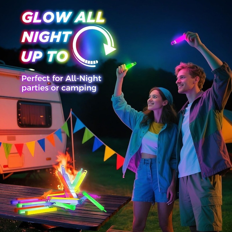 แท่งไฟเรืองแสง 10-50 ชิ้น ให้แ - Glow Sticks Survival บทวิจารณ์และราคา