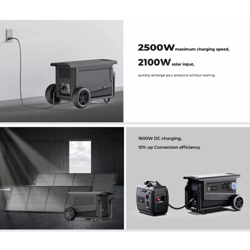 สถานีพลังงานแบบพกพา 5040WH 500 - Portable Power Station บทวิจารณ์และราคา