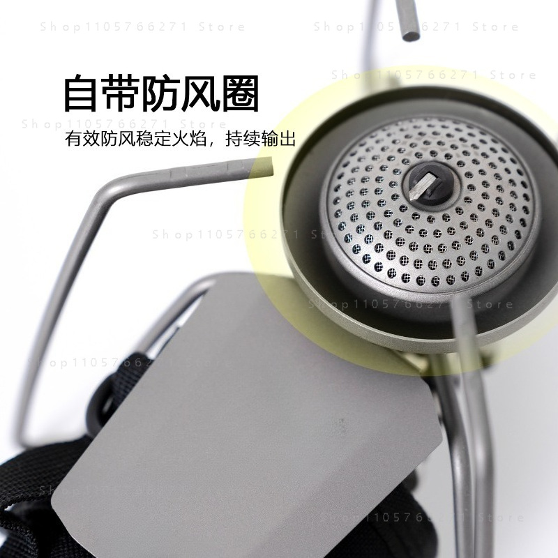 เตาแก๊สแบบพกพาพร้อมตัวปรับแรงด - Outdoor Camping Burner บทวิจารณ์และราคา