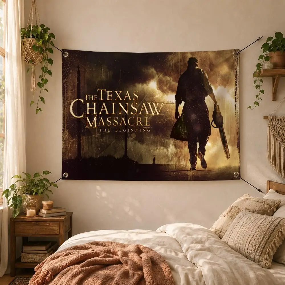 ธงตกแต่งภาพยนตร์สยองขวัญ เท็กซ - Outdoor Camping In Texas บทวิจารณ์และราคา