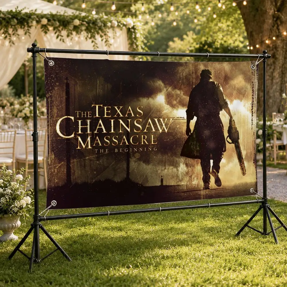 ธงตกแต่งภาพยนตร์สยองขวัญ เท็กซ - Outdoor Camping In Texas บทวิจารณ์และราคา