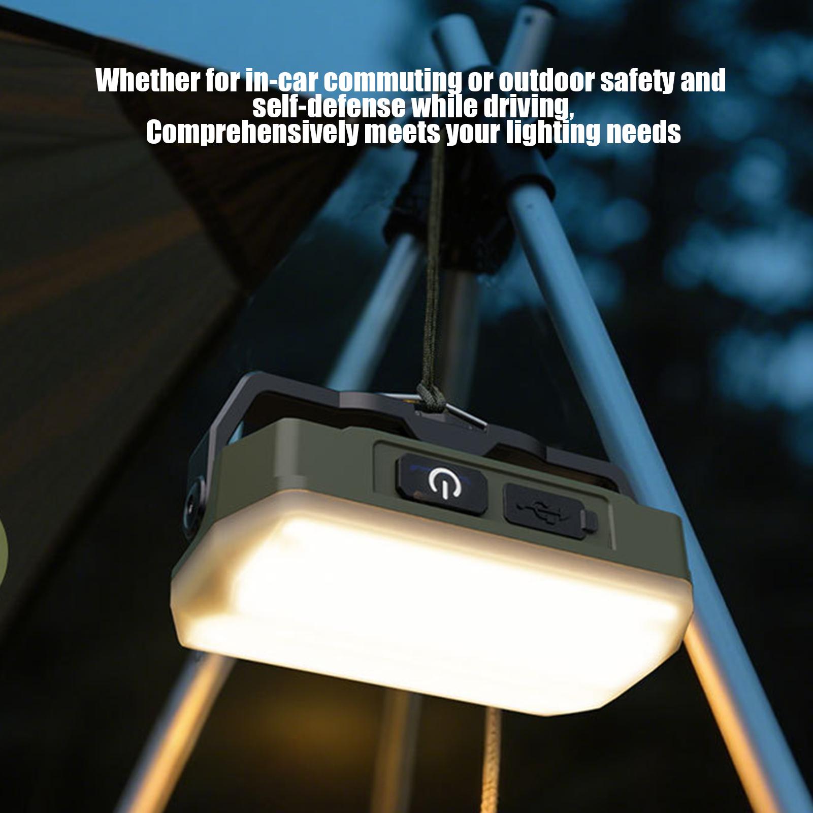โคมไฟตั้งแคมป์แบบชาร์จไฟได้ ปร - Outdoor Camping Jobs บทวิจารณ์และราคา