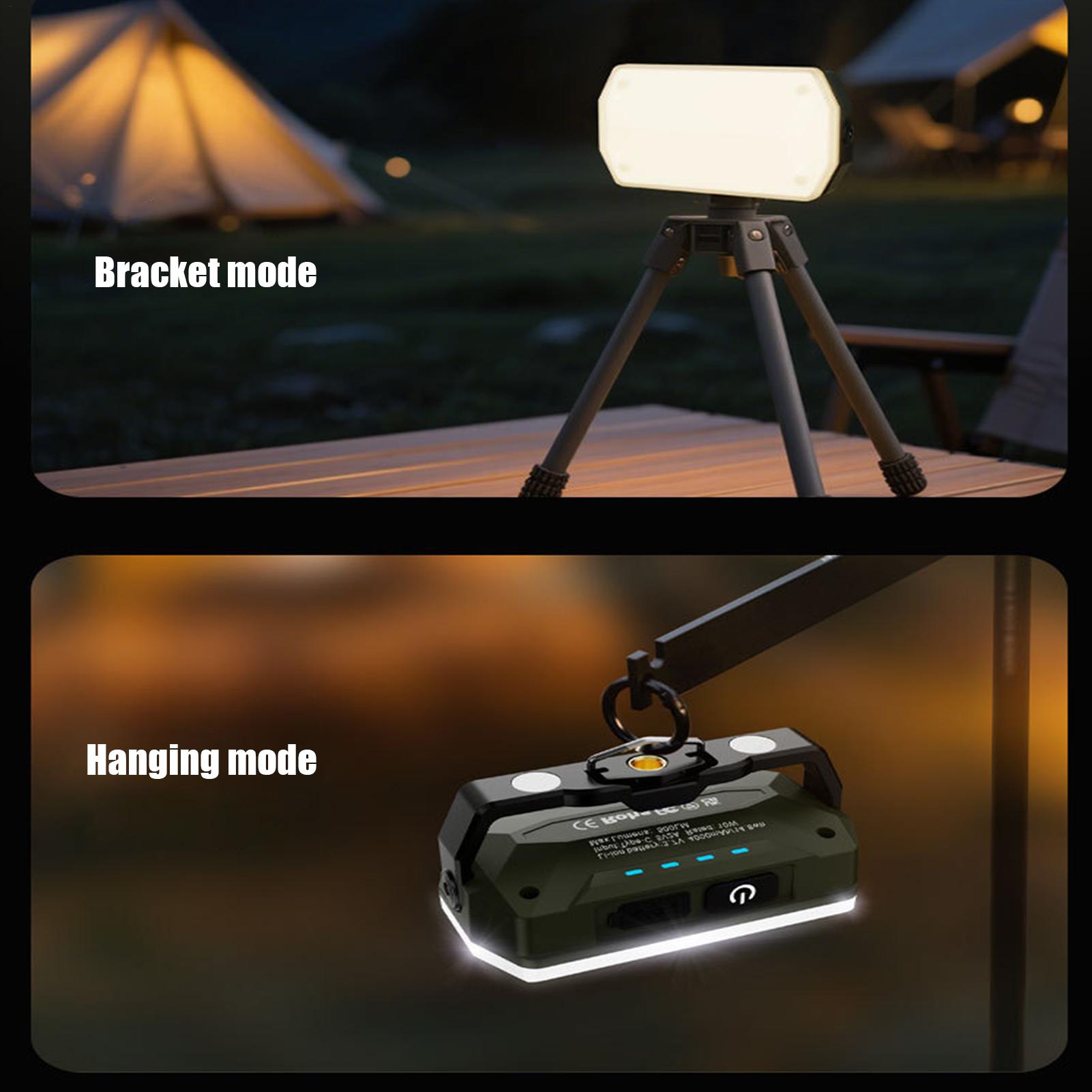 โคมไฟตั้งแคมป์แบบชาร์จไฟได้ ปร - Outdoor Camping Jobs บทวิจารณ์และราคา