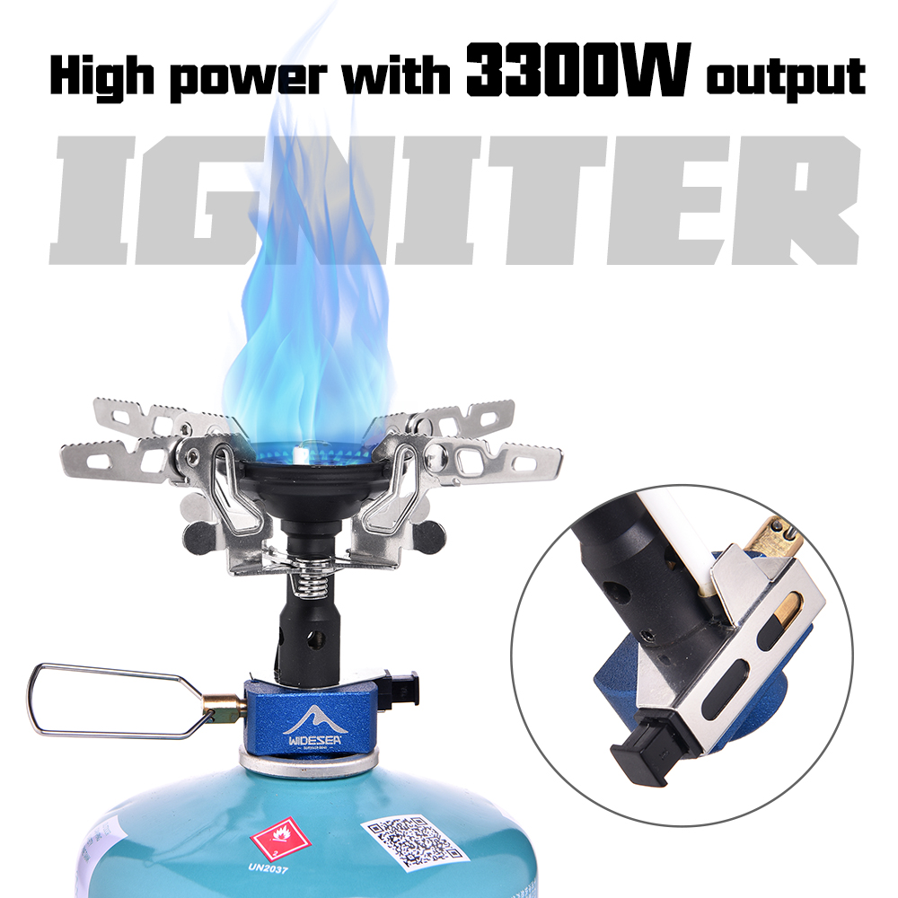 เตาแก๊สปิกนิกสำหรับตั้งแคมป์กล - Outdoor Camping Burner บทวิจารณ์และราคา